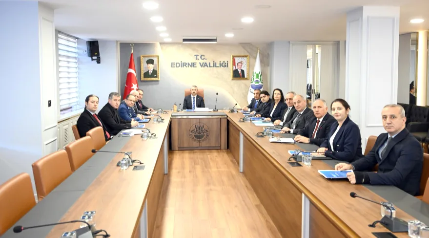 Edirne’de İl İstihdam ve Mesleki Eğitim Kurulu toplantısı düzenlendi