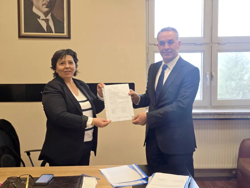 Edirne Şoförler Odası Başkanı Dilci, mazbatasını aldı
