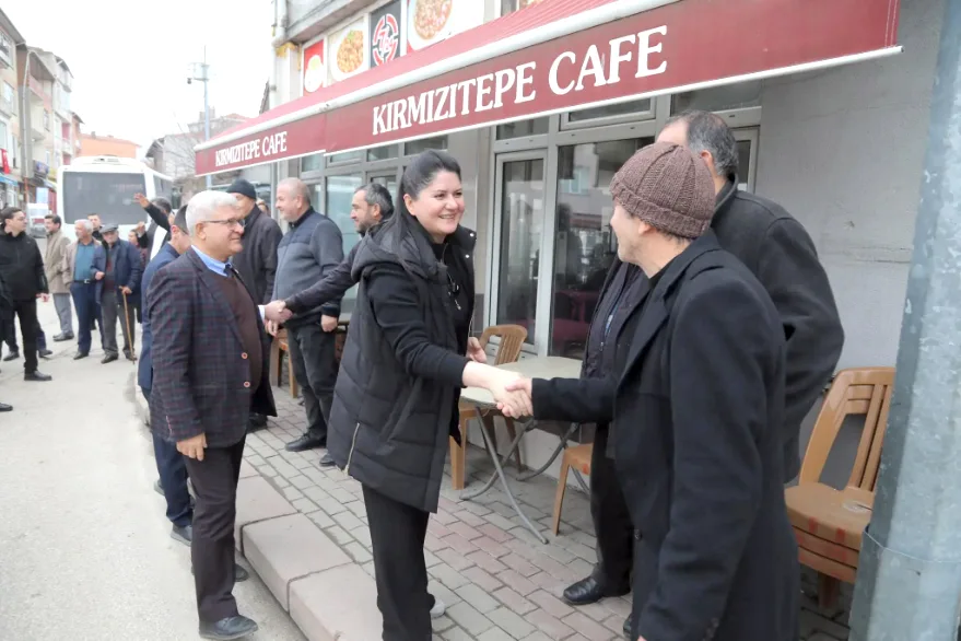 Baskan Gencan Yildirim 1 - Yıldırım’da Halk Kasap ve Halk Ekmek Noktası hizmete girdi