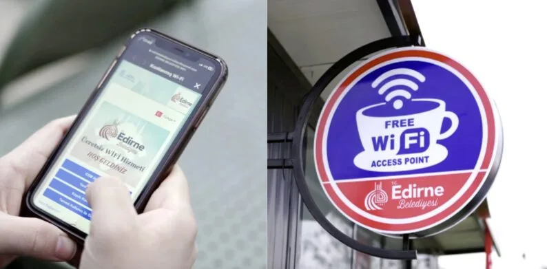 Edirne’de ücretsiz Wi-Fi dönemi