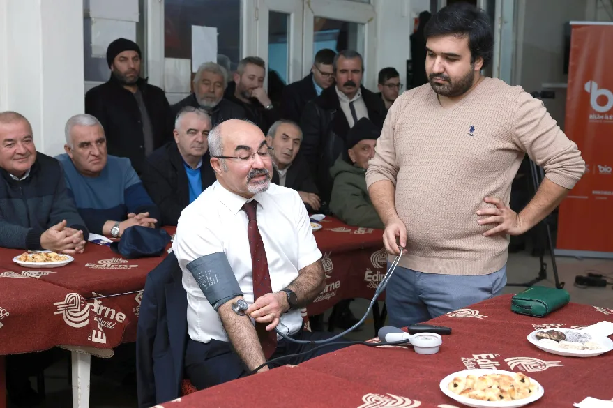 Bilim halk buluşmasında hipertansiyon anlatıldı