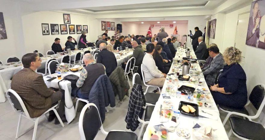 CHP 10 Ocak Bulusma 1 - CHP Edirne Merkez İlçe’den Gazeteciler Günü buluşması