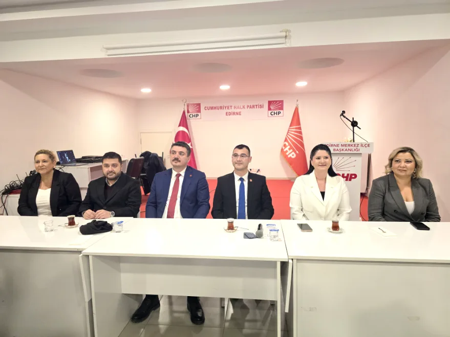 CHP Edirne Merkez İlçe’den Gazeteciler Günü buluşması