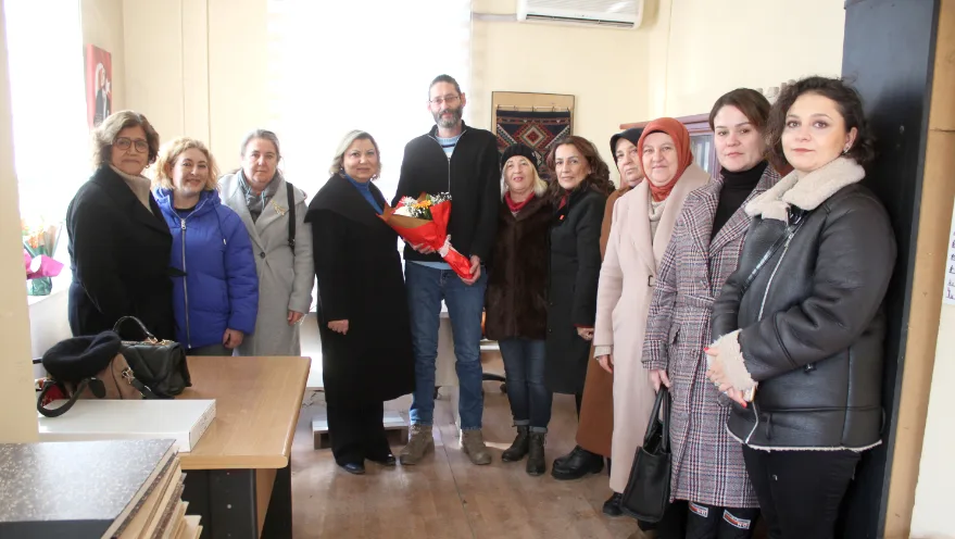 CHP Edirne Merkez İlçe Kadın Kolları’ndan Sonhaber’e ziyaret