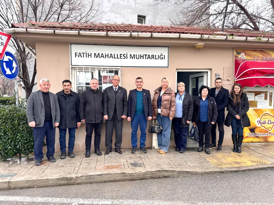 CHP Muhtarlar Ziyaret 2 - CHP Merkez İlçeden Muhtarlara ziyaret
