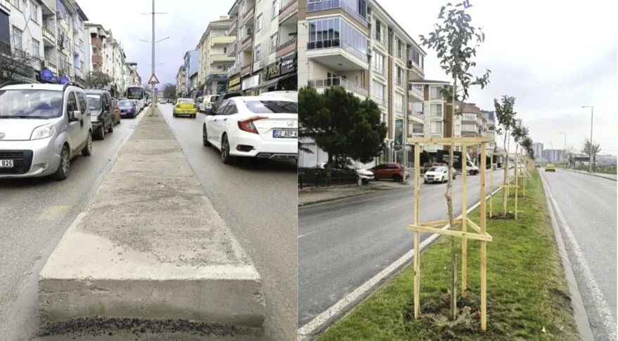 Kıyık’ta beton, Kocasinan’da ağaç