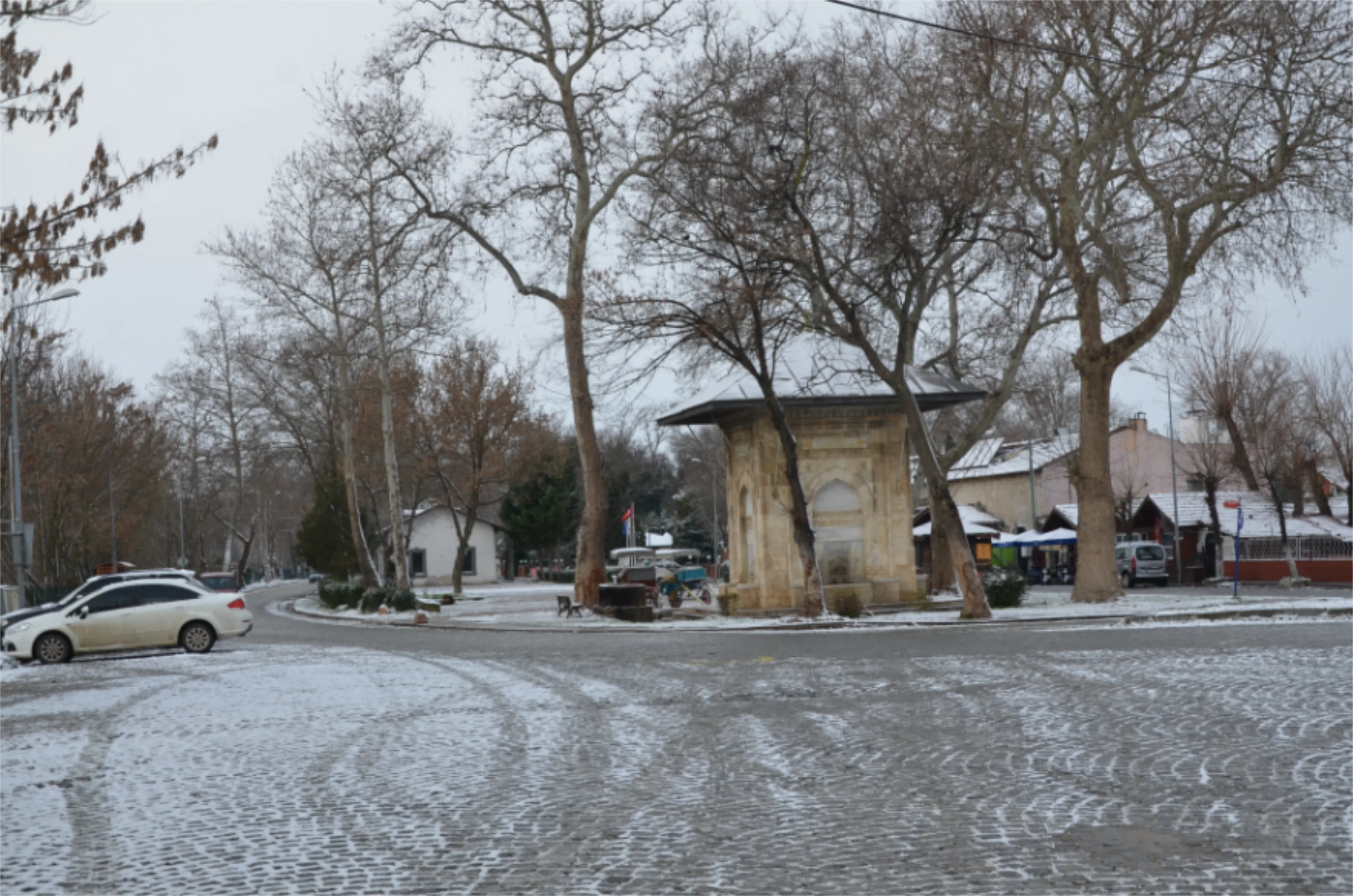 Edirne Kar 2 - Edirne beyaza büründü