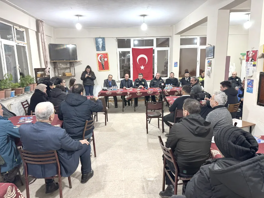 Edirne Emniyet Müdürü Ayhan, mahalle sakinleriyle buluştu