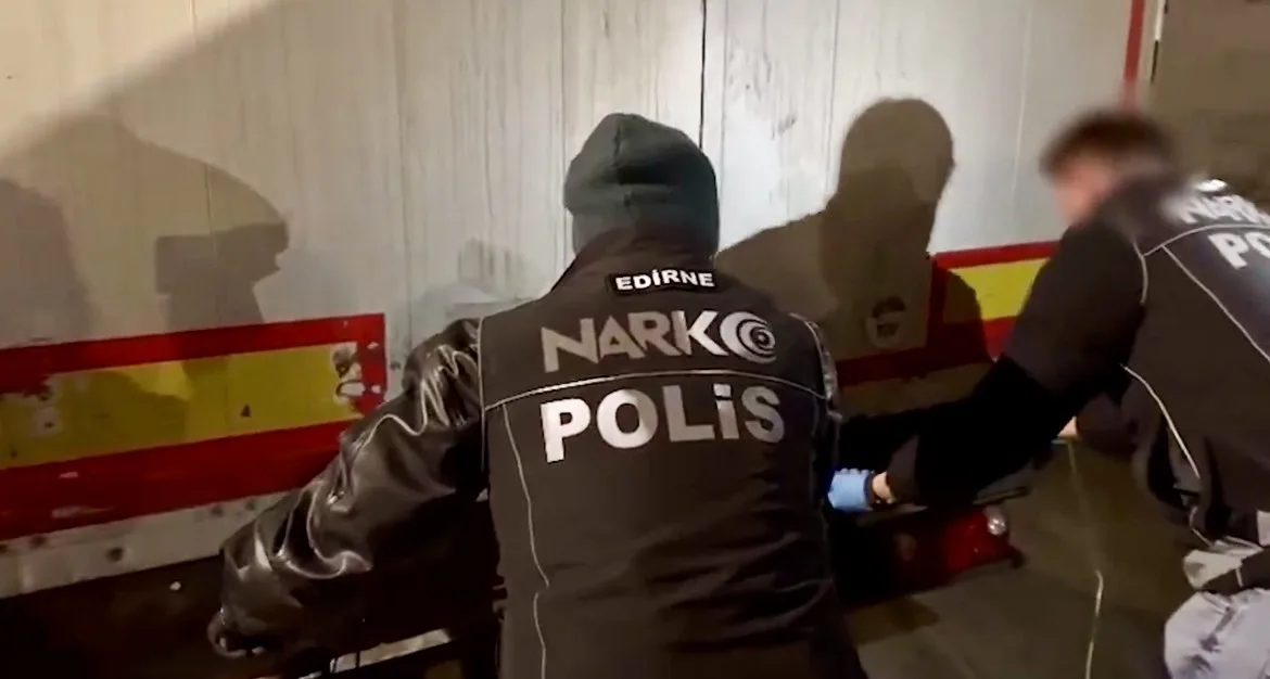 Edirne’de 220 kilogram kokain ele geçirildi