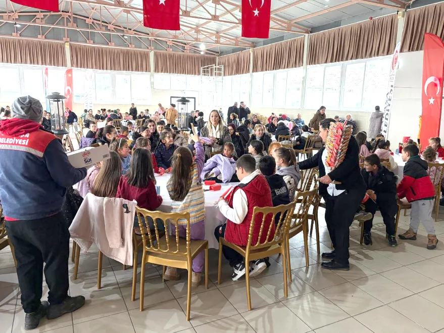 Lalapaşa’da yarıyıl tatili çocuklar için şenliğe dönüştü