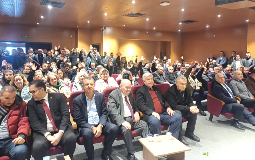 Pazarcilar Odasi Secim 1 - Edirne Pazarcılar Odası’nda Şeref Hasır’la yola devam
