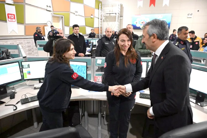 Vali Sezer Yeni Yil Ziyaretleri 1 - Vali Sezer, yeni yılı sahada karşıladı