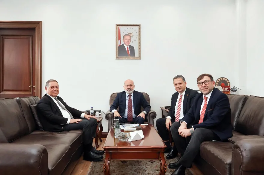 KGK heyetinden, İçişleri Bakan Yardımcısı Sağlam’a ziyaret