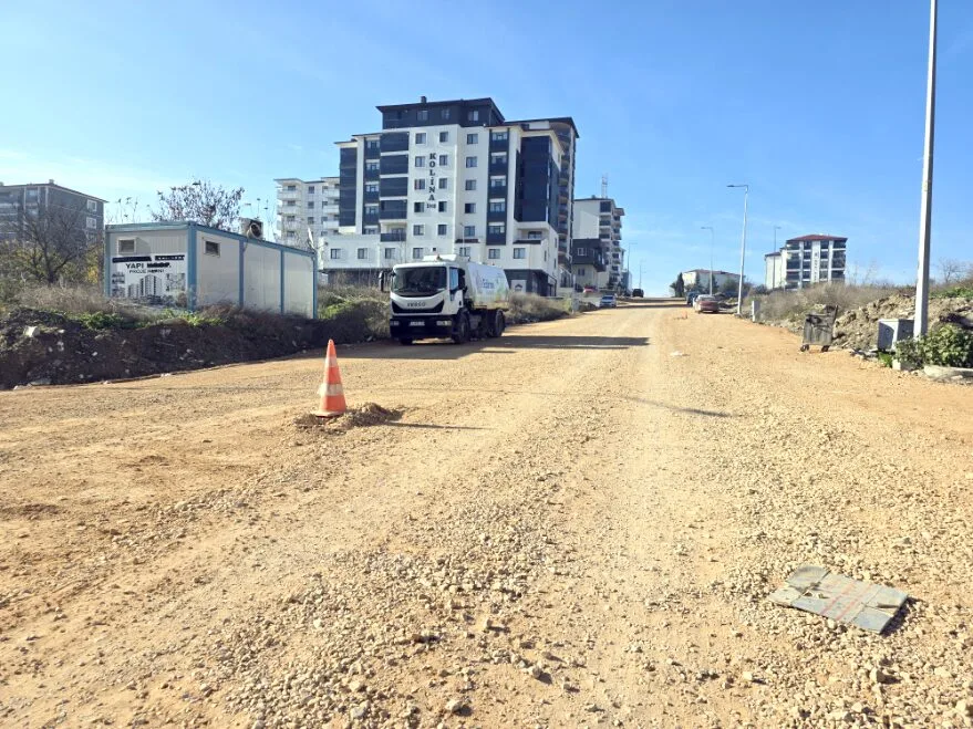 Yeni Yerlesim 4 - Edirne’de yeni yerleşimde yol çilesi herkesi isyan ettirdi