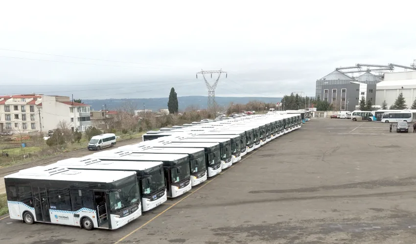 Tekirdağ Büyükşehir Belediyesi 20 araçla filosunu güçlendirdi