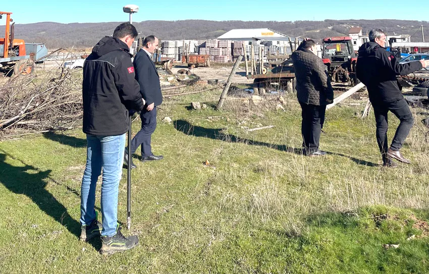 Kırklareli’nin Demirköy ilçesinde doğalgaz çalışmaları başladı