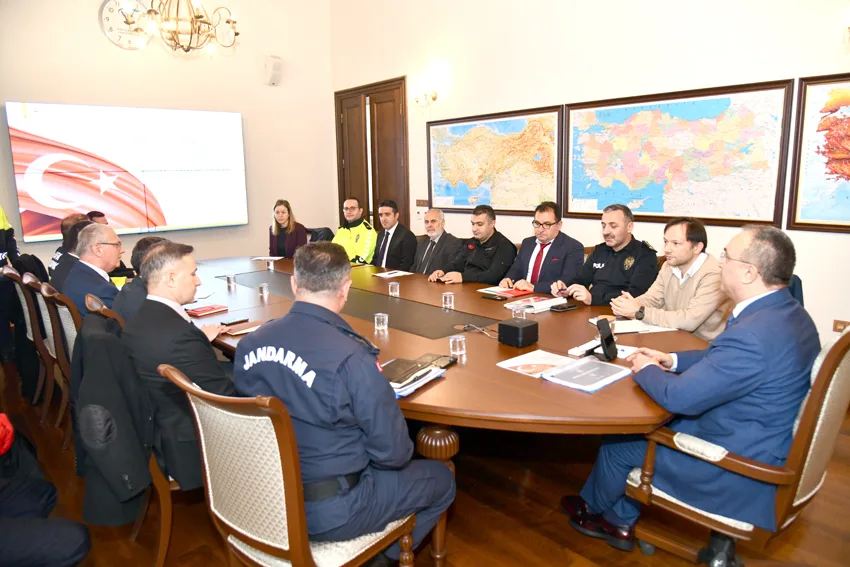 Tekirdağ’da trafik güvenliği eylem planı toplantısı yapıldı