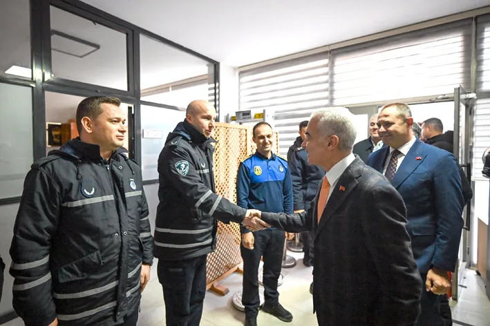 Yeni yil ziyaret 2 - Kırklareli Valisi Turan, yeni yıl ziyaretlerinde bulundu