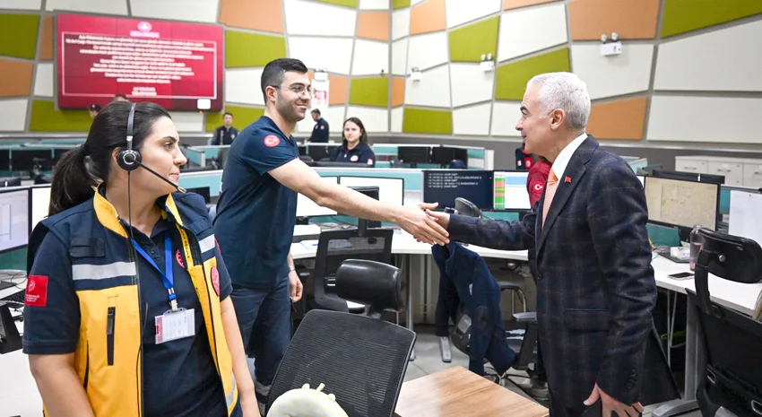 Kırklareli Valisi Turan, yeni yıl ziyaretlerinde bulundu