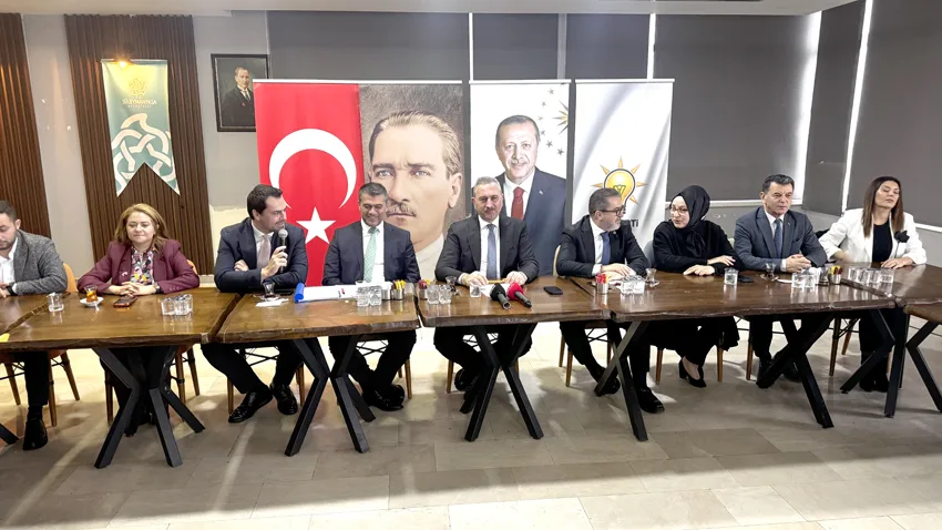 AK Parti Grup Başkanvekili Abdulhamit Gül, Tekirdağ’da konuştu