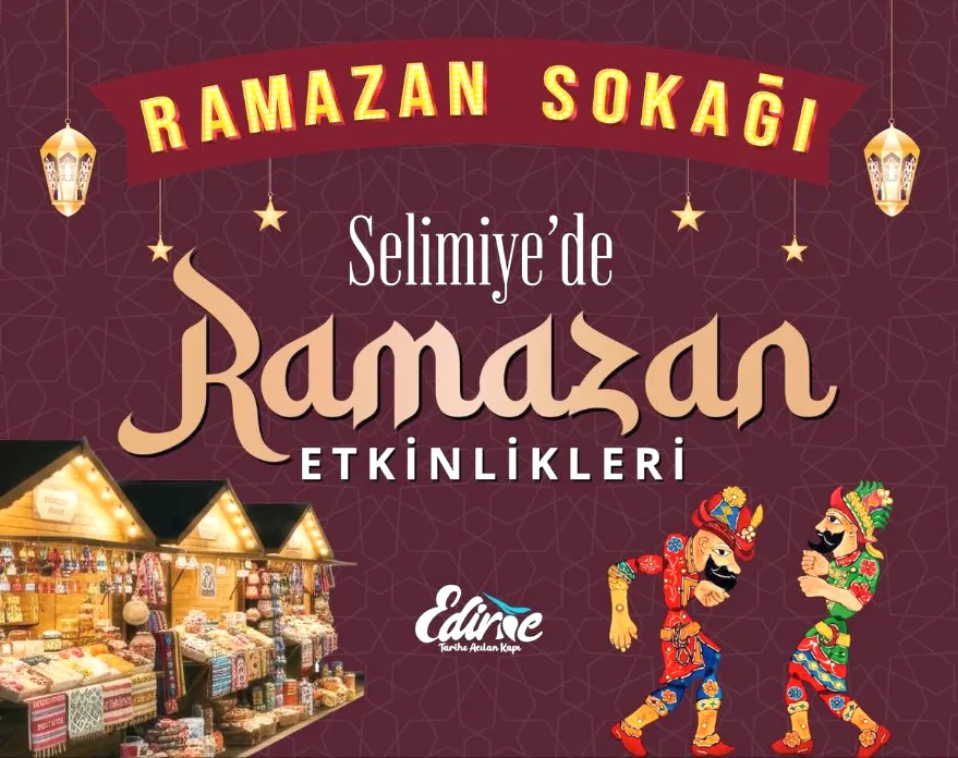 Selimiye Meydanı’nda Ramazan Sokağı kuruluyor