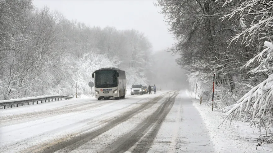 Trakya’da kar ve soğuk hava hayatı olumsuz etkiliyor