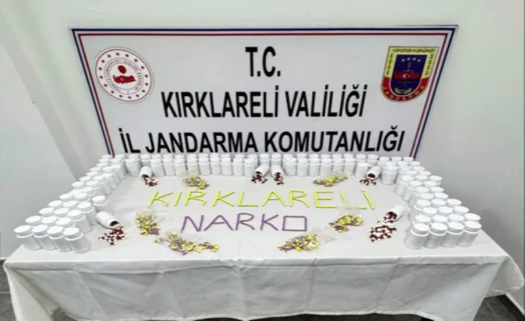Kırklareli’nde uyuşturucu operasyonunda 2 şüpheli yakalandı