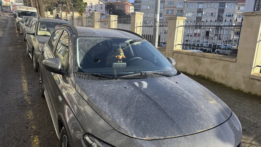 Tekirdağ’da yağmurla birlikte çamur yağdı
