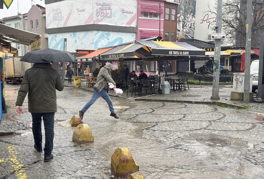 Edirne’de sağanak etkili oldu