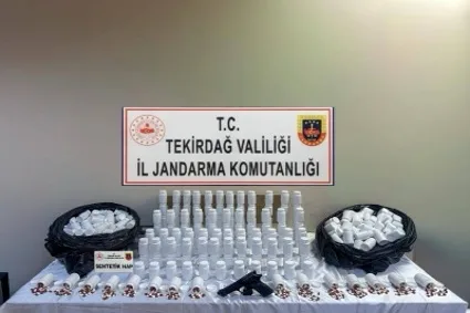 Tekirdağ’da uyuşturucu ve silah kaçakçılığına 21 tutuklama