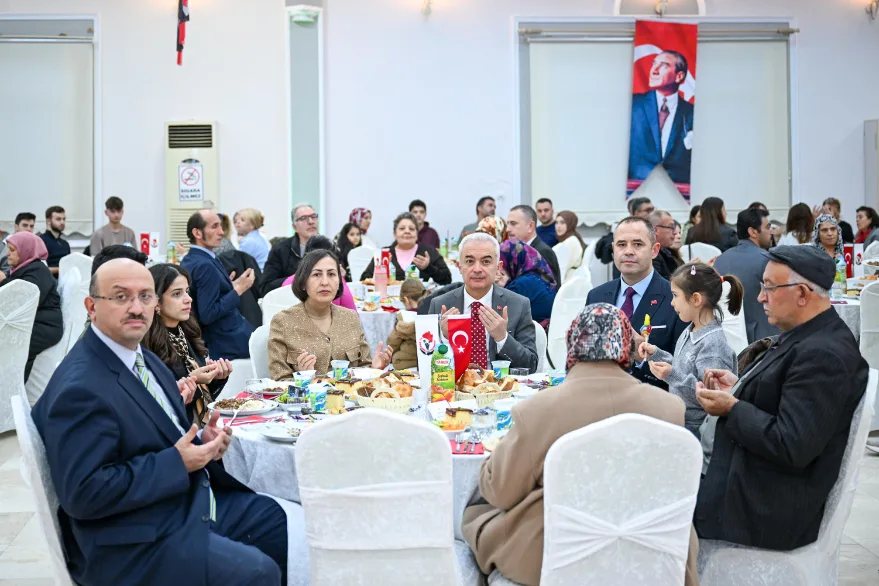 Kırklareli’nde şehit aileleri ve gaziler iftarda buluştu