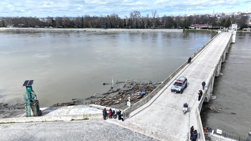 Meriç Nehri için ikaz seviyesi “sarı”ya düşürüldü