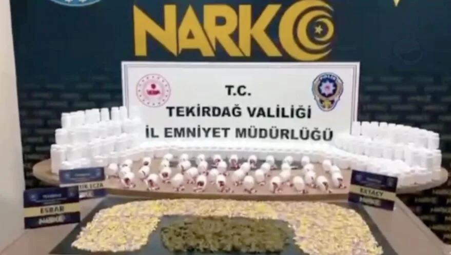 Tekirdağ’da uyuşturucu operasyonunda 2 şüpheli tutuklandı