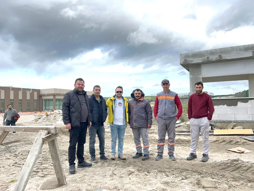 Edirne’de Fenerbahçe tesisleri yükseliyor