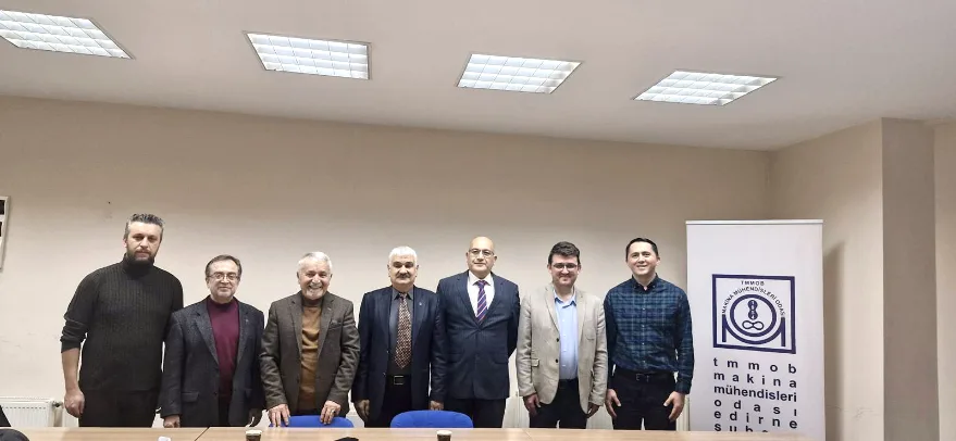 MMO EDIRNE SUBE YONETIM KURULU 2 - MMO Edirne’de yeni dönem başladı