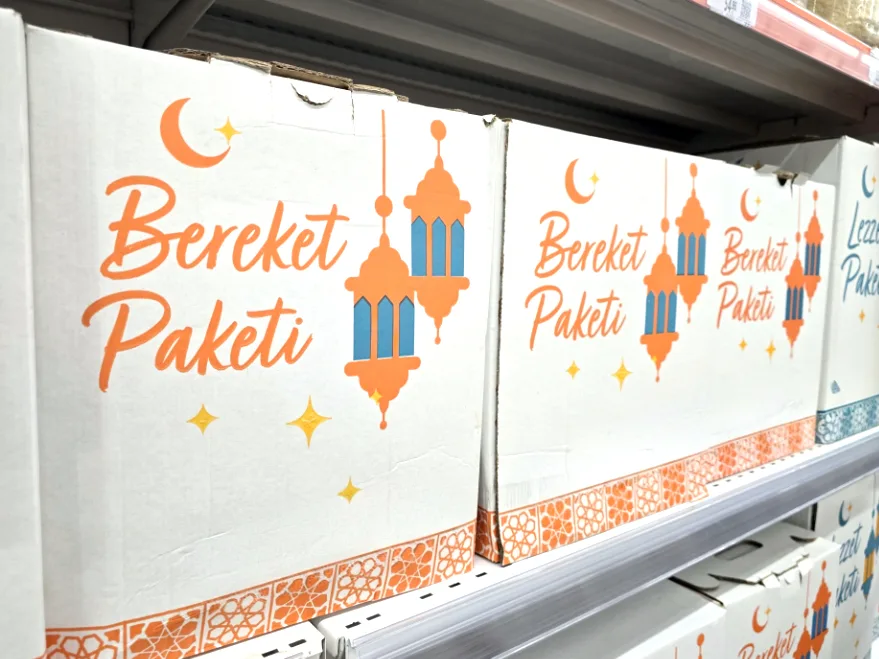 Marketlerde Ramazan hazırlıkları tamamlandı