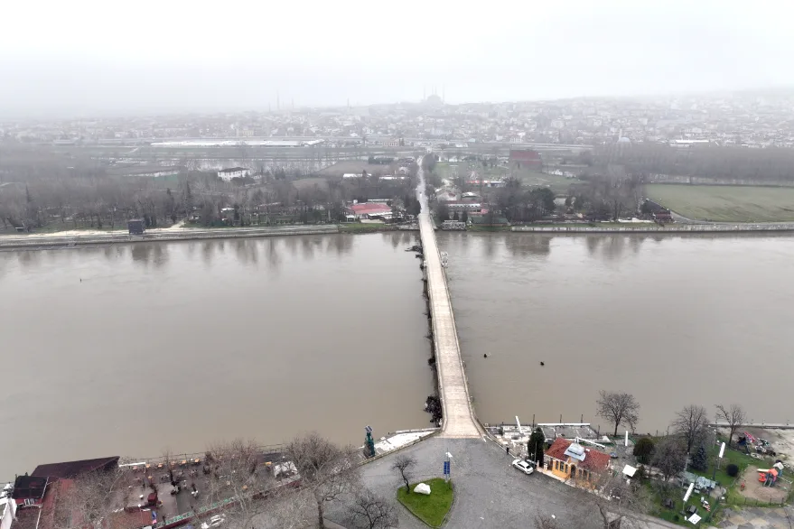 Meriç Nehri’nin debisindeki düşüş sürüyor