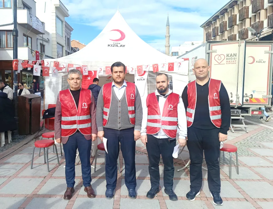 ONDER Kan Bagisi 5 - ÖNDER Edirne, kan bağışı için sahaya indi