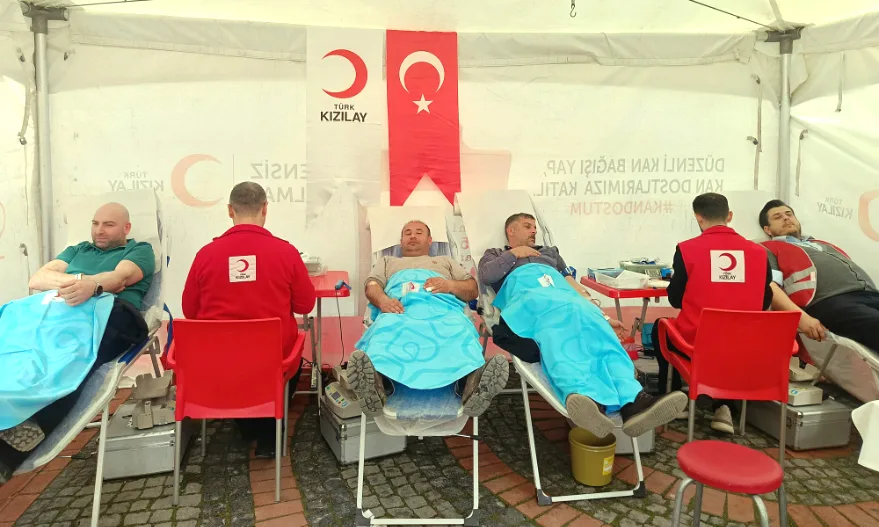 ÖNDER Edirne, kan bağışı için sahaya indi