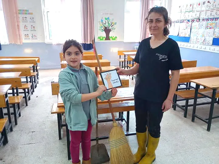 Öğrencilerinden sağlıklı yaşama örnek farkındalık