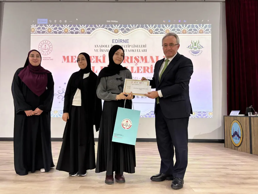 Kur’an, Ezan ve Hutbe yarışmalarında Edirne’de final heyecanı