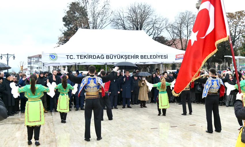Atatürk’ün Tekirdağ’a gelişinin 111. yıl dönümü kutlandı