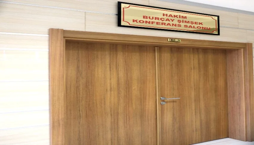 Hayatını kaybeden hakim Burçay Şimşek’in adı Kırklareli Adliyesinde yaşatılacak