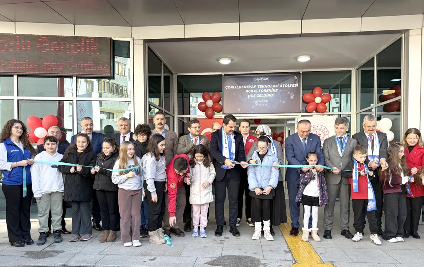 Tekirdağ’da Çorlu Deneyap Teknoloji Atölyesi açıldı