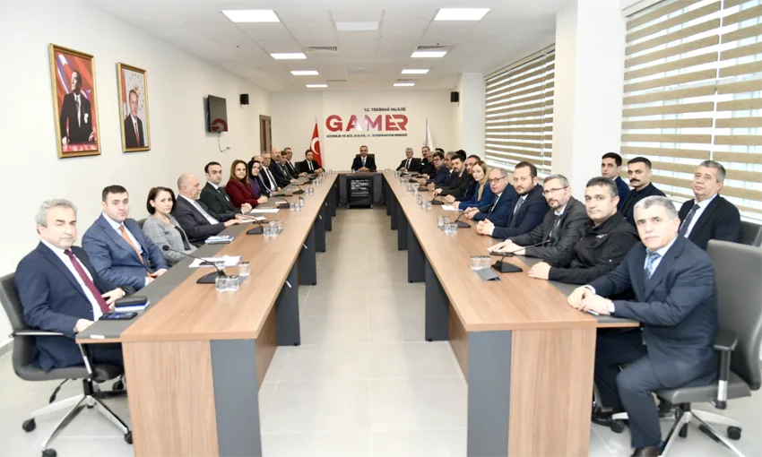 Tekirdağ’da İl Göç Kurulu Toplantısı yapıldı