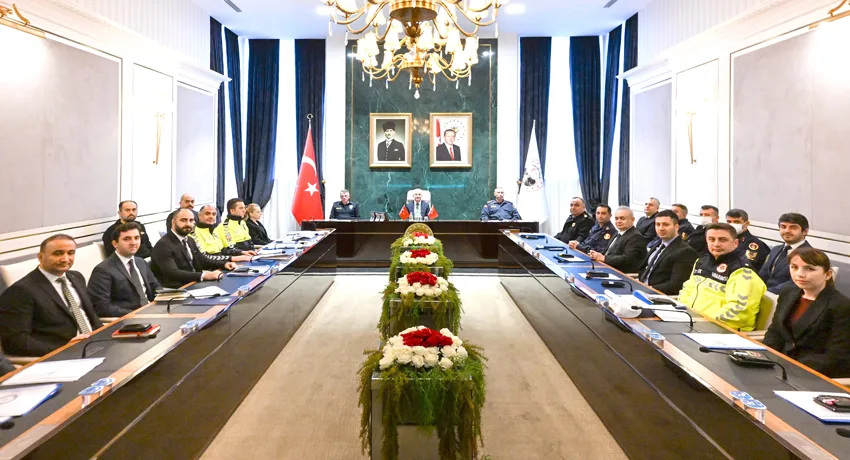 Kırklareli’nde İl Güvenlik ve Asayiş Koordinasyon Toplantısı yapıldı