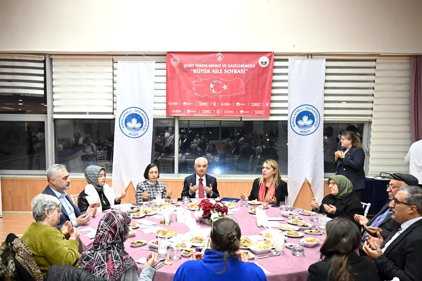 Kırklareli Valisi Turan şehit aileleri ve gazilerle bir araya geldi