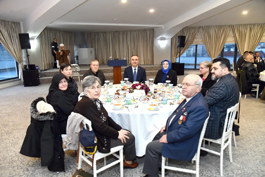 Tekirdağ’da şehit yakınları ve gaziler “Büyük Aile Sofrası”nda buluştu