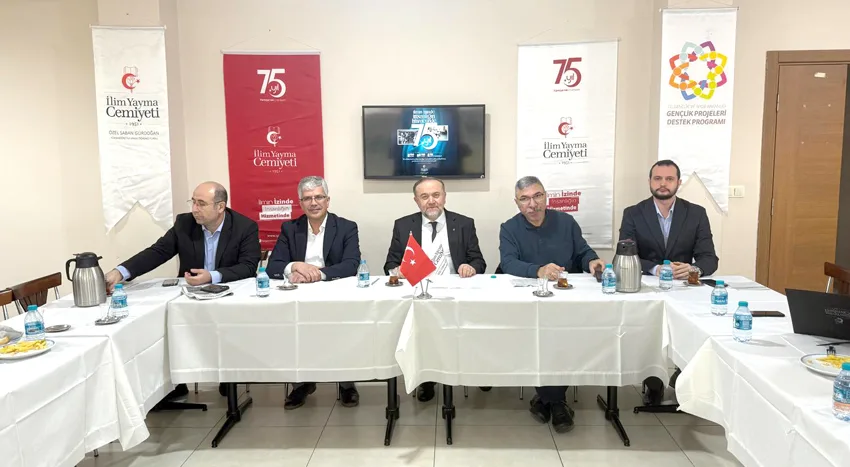 İlim Yayma Cemiyeti Çorlu Şubesi basın toplantısı düzenledi