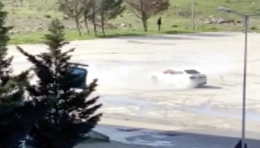 Tekirdağ’da drift atan sürücüye 58 bin 217 lira ceza